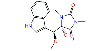 (8S,1'R)-Oxoaplysinopsin D
